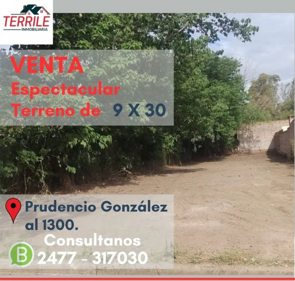 Pergamino Terreno en venta - Prudencio Gonzalez al 1300 