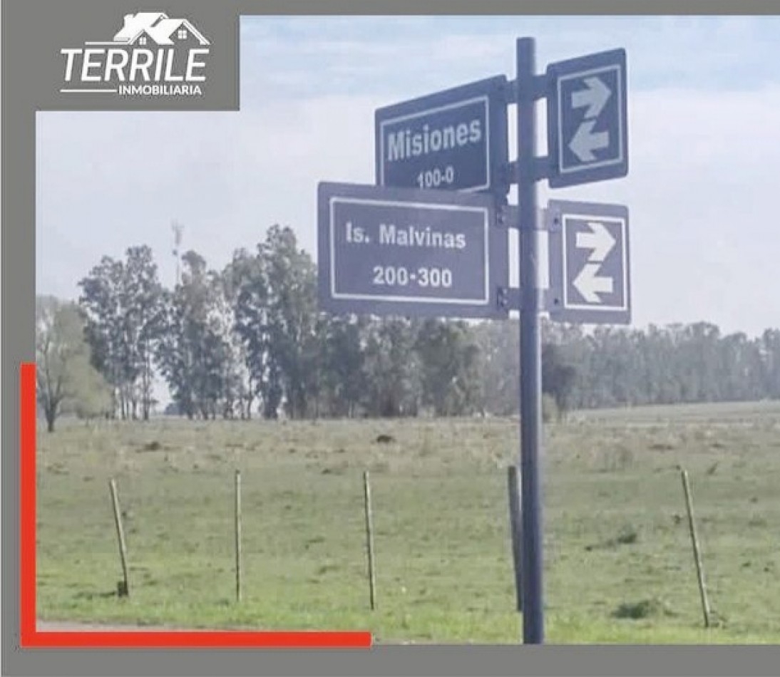 Viña Terrenos en venta - calle Misiones y Islas Malvinas 