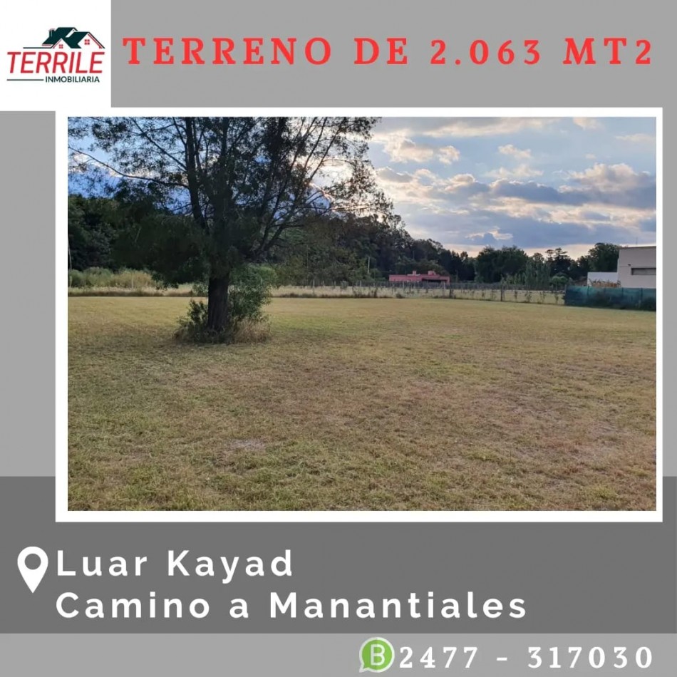 Pergamino Terreno en venta - Luar Kayad 