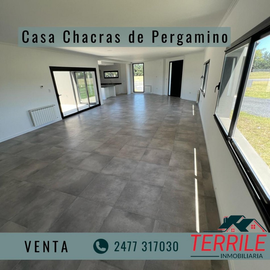 Pergamino Casa a estrenar en venta - Ruta 178 Km 9 - B° Chacras de Pergamino 