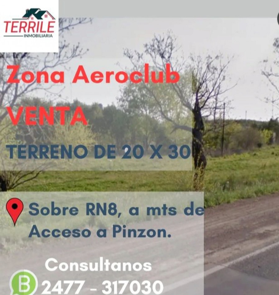 Pergamino Terreno en venta - B° Aeroclub 