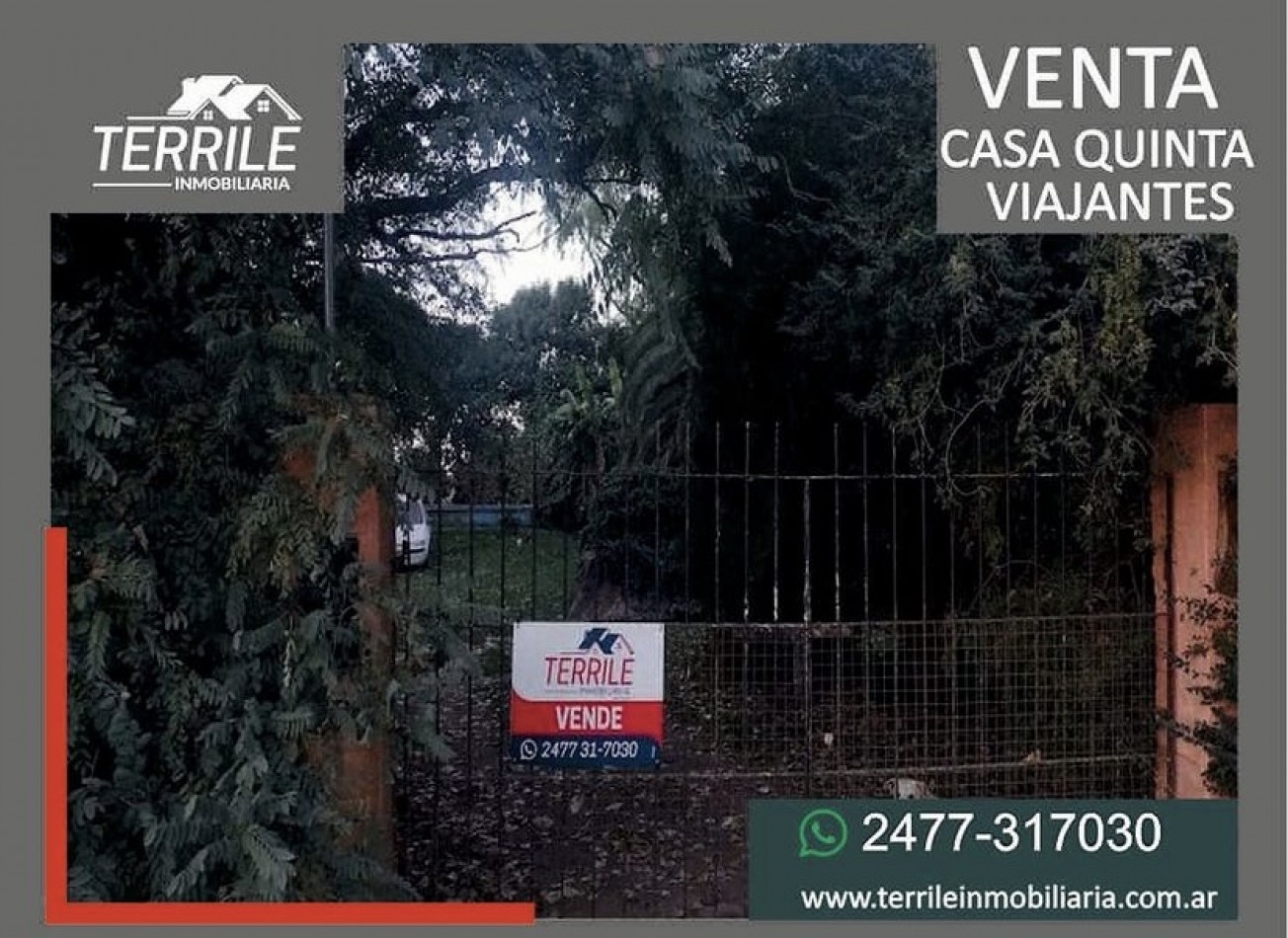 Pergamino Casa quinta en venta - Calle 10 al 700  - B° Viajantes 