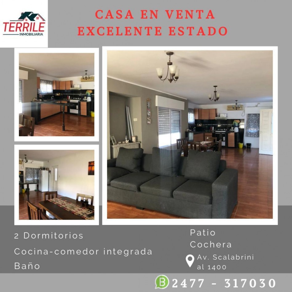 Pergamino Propiedad 2 Dorm en venta - Av. Scalabrini al 1400 