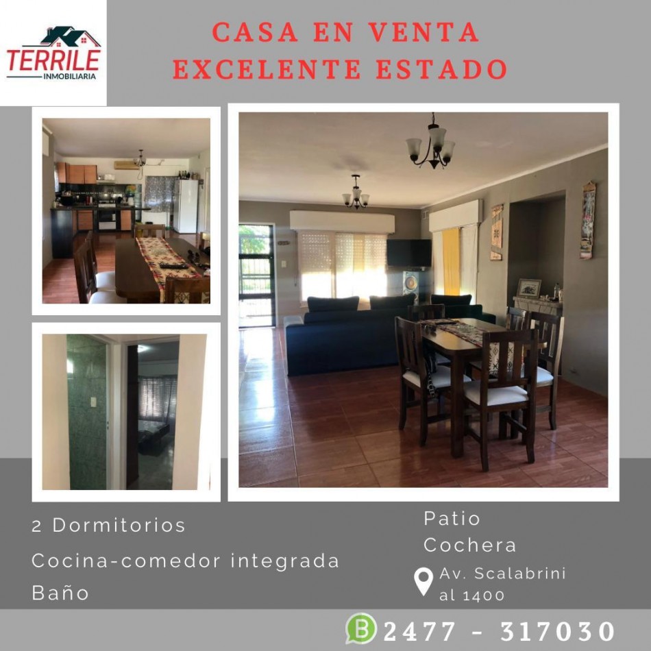Pergamino Propiedad 2 Dorm en venta - Av. Scalabrini al 1400 