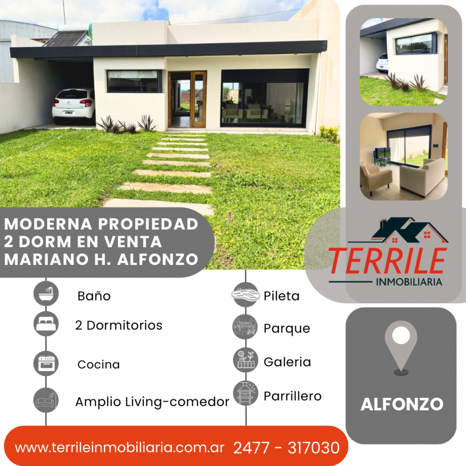 Mariano H. Alfonzo Moderna Propiedad en venta - Calle La Posta y Las Tropillas 