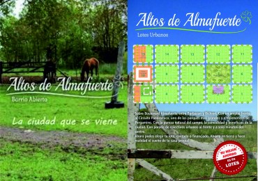 Pergamino Terrenos en venta - Bv. Almafuerte entre Barbazan y Parborel 