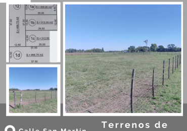 Manuel Ocampo Terrenos en venta - San Martin y Sarmiento 