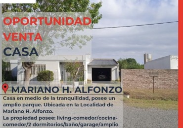 Mariano H. Alfonzo Casa en venta - La Tradicion al 1700 
