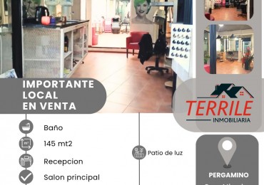 Pergamino Excelente Local en venta - San Nicolas al 700 - Sobre Peatonal 