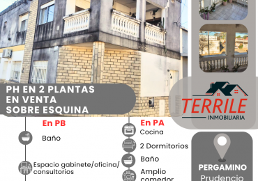 Pergamino PH en 2 Plantas en venta - Prudencio Gonzalez esq. Catamarca 